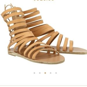 NEW IN BOX Ancient Greek Sandals Galatia Sandals in Natural Size 10